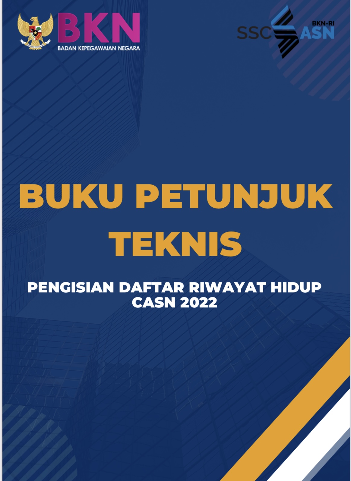 Buku Petunjuk Pengisian DRH CASN 2022