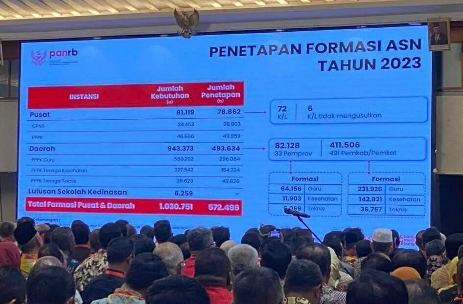 FORMASI CPNS 2023 DAN PPPK 2023 RESMI
