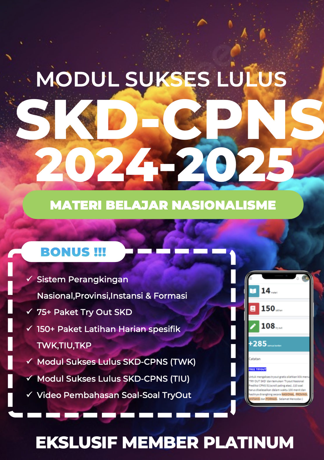 MATERI BELAJAR NASIONALISME CPNS 2024